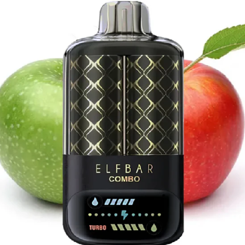 Elf Bar 25000 Combo – Green Apple & Double Apple Shisha 5%