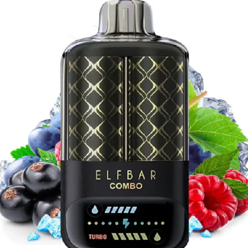 Elf Bar 25000 Combo – Blackcurrant Raspberry & Grape 5%