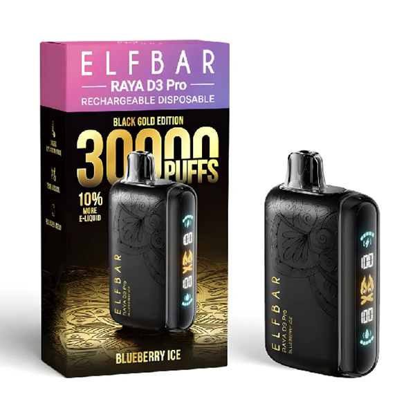 Elf Bar Raya D3 Pro 30000 - Blueberry Ice 5%