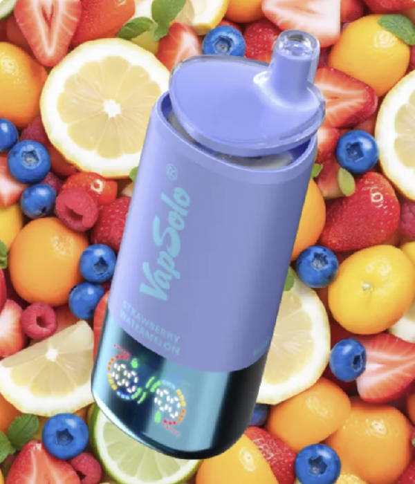 VapSolo Triple 30000 - Lemon Lime & Strawberry Watermelon & Blueberry Ice 5%