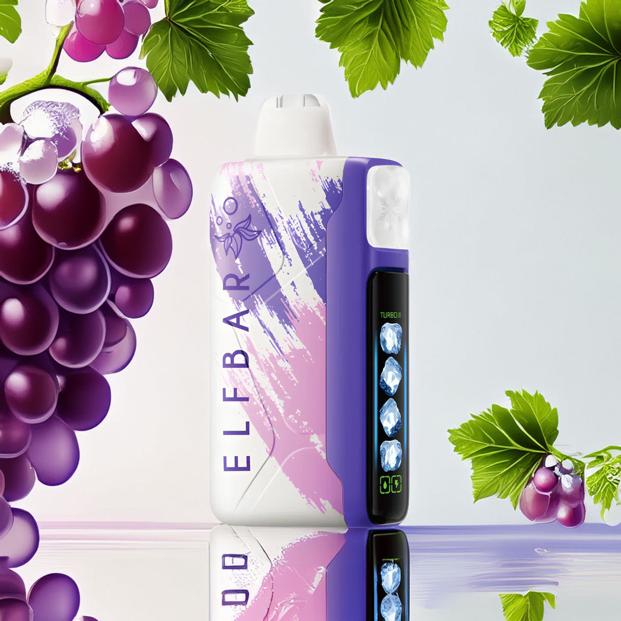 Elf Bar Ice King 40000 - Grape Ice 5%