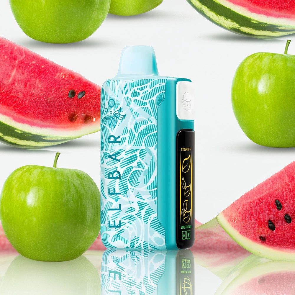 Elf Bar Nic King 40000 - Sour Apple Watermelon 2-3-5%
